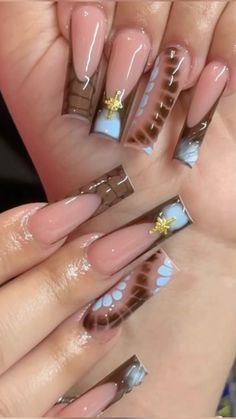 Tapered Square, Colored Acrylic Nails, Her Nails, Dope Nail Designs, Classy Acrylic Nails, Vacation Nails, Long Square Acrylic Nails, Bling Acrylic Nails