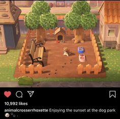 an animal crossing game is shown in this screenshot