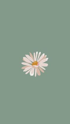 a white flower on a green background with the words, i'm not sure what this is