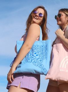 This adorable tote bag features the cutest smiley pattern. It's the perfect go-to reusable tote! PRODUCT DETAILS: -dimensions - 14" x 16" -100% heavy cotton canvas -all designs are created by orijenal Questions?? Please don't hesitate to contact us! Smiley Pattern, Smiley, Reusable Tote, Heavy Cotton, Cotton Canvas, Special Features, Created By, Tote Bag, Contact Us