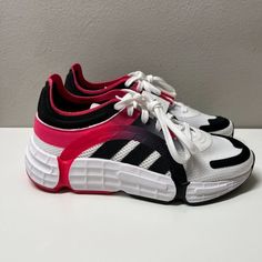 New With Tag Adidas Originals Sonkei J Fw0493 Junior 4/ Women 5.5 Color: White/ Black/ Pink No Box *I'm A Size 6, And This Fits Me. Please Review All Pictures For Condition. Ask For More If Needed. Open To Respectful Offers. Free Shipping Items Are Priced To Sell. Cross Posted To Other Platforms. Final Sale. Smoke Free & Pet Friendly Home Features: Sneakers Size: Womens 5.5 Condition: New With Tags New With Tag No Box White Dynamic Sneakers For Spring, Dynamic White Sneakers For Spring, Blue Shoes Women, Cheetah Print Shoes, Lace Wedges, Navy Blue Shoes, Casual Wedges, Marathon Running Shoes, Adidas Originals Superstar