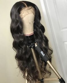 Medium Layered Hair, Curling Iron Hairstyles, How To Curl Short Hair, Girls Hairstyles Braids, Long Layered Hair, Human Hair Lace Wigs