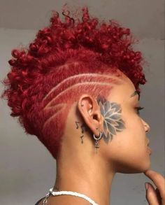 2024's Top Natural Haircuts for Women - Bold Styles & Vibrant Colors Black Hair Shaved Side Hairstyles, Mohawk Designs For Women, Womens Fade Haircut Short Hair Curly, Ms Naturally Mary, Twa Shaved Sides, Shaved Sides Designs, Tapered Natural Hair Short Shaved Sides, Undercut Hairstyles Black Women, Undercut Hairstyles Women Black