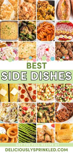 Don't miss out on these amazing side dishes that are perfect for any occasion! From classic side dishes to creative sides for dinner, this roundup has it all. Find food with potatoes, simple veggie recipes, and more! Non Vegetable Side Dishes, Picky Eater Side Dishes, Easy Side Dishes For Dinner Quick Simple, Easy Side Dishes For A Crowd, Food With Potatoes, Easy Side Dishes For Dinner, Sides For Dinner, Amazing Side Dishes, Family Side Dishes