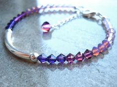 radiant orchid colored fashion bracelet | crystal bracelet in silver; purple velvet bracelet, radiant orchid ... Velvet Bracelet, Agate Slice Necklace, Dyed Agate, Orchid Color, Swarovski Crystal Bracelet, Aquamarine Necklace, Bracelet Crystal