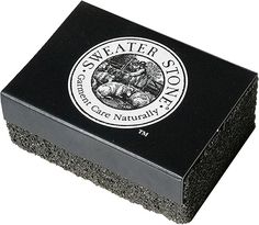 a black box that has some sort of soap on it's lid and the words water sow written in white