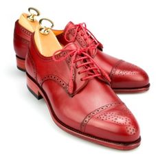 Burgundy Oxford Shoes, Derby Shoes Women, Yoo Ah In, Cap Toe Shoes, Leather Formal Shoes, Shoe Men, Good Year, Leather Brogues, Oxford Shoes Men