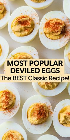 the most popular deviled eggs in the world are made with cheese and other ingredients