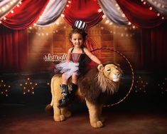 Greatest Show Circus Photography backdrop only available at Baby Dream Backdrops. Circus Photoshoot, Animal Planet Toys, Circus Photography, Cake Smash Theme, Carnival Birthday Party Theme, Ballet Pictures, Fabric Photography, Circus Baby, Carnival Birthday Parties