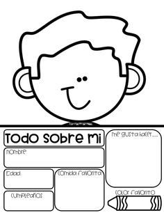 the spanish language worksheet for children to learn