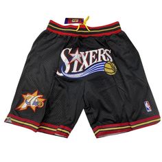 Philadelphia 76ers NBA shorts Brand new with tags  Sizes: S, M, L, XL Just Don NBA shorts Would recommend buying true to size. Please allow 1-2 weeks for delivery Chrome Design, Philadelphia 76ers, Jersey Shorts, Short Outfits, Philadelphia, Mens Shorts, Nba