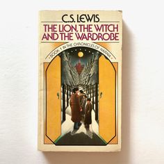 the lion, the witch and the wardrobe by c s lewis on a white background