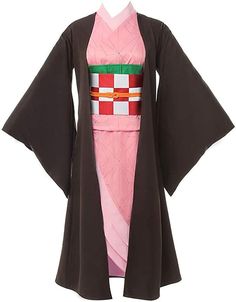 More Demon Slayer styles on the link!🌸🌸 Japanese Kimono Outfit, Costume Anime, Traditional Kimono, Anime Cosplay Costumes, Anime Inspired Outfits