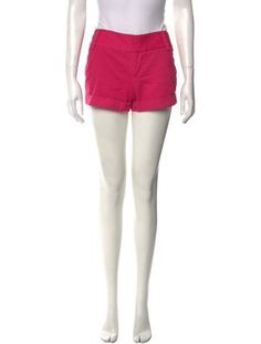 Alice + Olivia ShortsPinkMid-RiseSlit PocketsZip & Button ClosureFit:Shorts by Alice + Olivia typically fit true to size. Pink Fitted Cotton Shorts, Trendy Pink Knee-length Shorts, Pink Fitted Jean Shorts, Fitted Pink Jean Shorts, Pink Cotton Bermuda Shorts, Pink Stretch Shorts, Pink Fitted Shorts, Stretch Pink Shorts, Mini Shorts