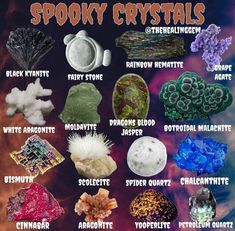 Arizona Gems And Minerals, Fall Crystals, Crystal Meanings Charts, Crystals Magic