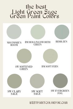 the best light green sage paint colors for your home or office, and it's easy to use