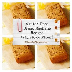 gluten free bread machine recipe with rice flour