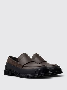 Find CAMPER Loafers on Editorialist. Loafers CAMPER Woman color Multicolor Brown Business Loafers With Vibram Sole, Fall Vibram Sole Slip-on Loafers, Brown Loafers With Contrast Sole For Spring, Spring Brown Loafers With Contrast Sole, Modern Slip-on Loafers With Rubber Heel Cap, Modern Loafers With Contrast Sole For Fall, Leather Loafers With Contrast Sole For Fall, Fall Leather Loafers With Contrast Sole, Fall Business Loafers With Contrast Sole