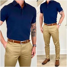 Chris Mehan, Business Casual Looks, Mens Wardrobe Essentials, Future Inspiration, Polo Shirt Outfits, Man Dressing Style, Shirt Outfits