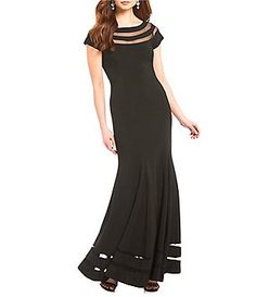 JS Collections Ottoman Fit-and-Flare Gown Women's Formal Dresses, Modest Formal Dresses, Flare Gown, Plus Size Petite, Formal Dresses For Women, Dresses Evening, Junior Dresses, Dillard's, Petite Size