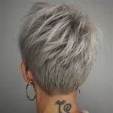 Short haircuts front and back view Kort Pixie, Back Of Head, Short Grey Hair, Hair 2018, Short Layered Haircuts, Hair Styles 2017, Penteado Cabelo Curto, 짧은 머리, Short Pixie Haircuts