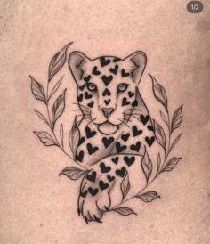 Dior Flowers, Tea Tattoo, Jaguar Tattoo, P Tattoo, Leopard Tattoos, Tattoo Lettering Styles, Leg Tattoos Women, Cute Leopard, Traditional Tattoo Art