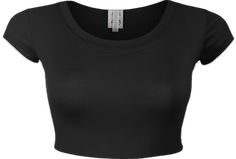 Summer Crew Neck Solid Color Crop Top, Casual Fitted Crop Top, Casual Fitted Solid Color Crop Top, Summer Crew Neck Crop Top In Solid Color, Casual Fitted Crop Top In Solid Color, Basic Plain Crop Top, Casual Seamless Scoop Neck Crop Top, Fitted Scoop Neck Solid Color Top, Fitted Solid Color Scoop Neck Top