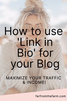 Maximize Blog Traffic with Your Linktree ‘Link in Bio' Shopify Products, Diversify Income, Website Promotion, Increase Engagement