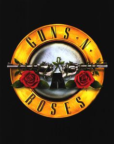 GUNS N ROSES Rock Band Logos, Mötley Crüe, Rose Wallpaper, Concert Posters, Album Art