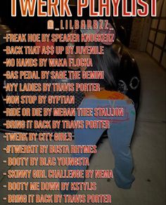 Twerking Songs Playlist Cover, Hood Songs To Post Yourself To, Twerking Songs Playlist, Songs To Post Your Mom To, Baddie Playlist 2023, Songs To Throw Shade, Rnb Songs Playlists, Drill Music Playlist, Rap Songs To Add To Your Playlist