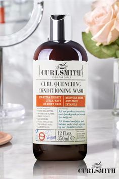 Curl Quenching Conditioning Wash is an incredibly gentle yet effective Co-wash. It is basically a conditioner with a little bit of cleansing ingredients inside, which will help melt away dirt and buildup while being extremely gentle on the scalp, keeping the hair soft, moisturised and detangled without stripping away its natural oils. Curlsmith Curl Conditioning Oil In Cream, Curl Product For Straight Hair, Curlsmith Weightless Air Dry, Product For Fine Curly Hair, Best Products For Dry Curly Hair, 3c Curly Hair Shampoo, Best Hair Products For Coily Hair, Curly Smith Hair Products, Best Products For 2b Curly Hair