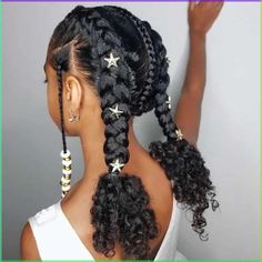 Oh my gosh, this is the best hair hack EVER!  Thank you to @quintymijam for sharing!! Winter Braids For Black Women, Winter Braids, Winter Hair Care Tips, Afro Hair Inspiration, Winter Natural Hairstyles, Winter Hair Care, Braids For Black, Natural Hairstyles For Kids, Afro Textured Hair