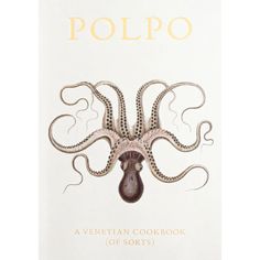 the book cover for poloo, with an octopus on it's head and tentacles