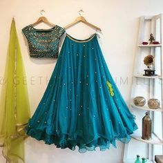 Bespoke lehengas Inquiries➡️ nivetasfashion@gmail.com whatsapp +917696747289 Nivetas Design Studio We ship worldwide Bridal Lehengas lehengas wedding lehengas bridal lehengas designs delivery world wide follow : @Nivetas Design Studio Saree Color Combinations, डिजाइनर कपड़े, Blouse Lehenga, Lehenga Choli Designs, Green Lehenga