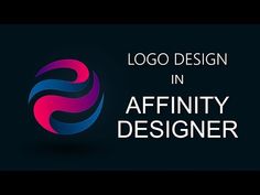 the logo design in affinity designer