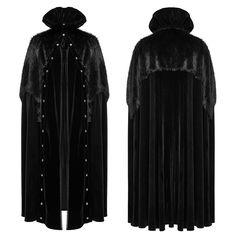 This cloak has a large ruffled stand collar and shaped material along the edge. Irregular plush splicing gives a powerful aura. A full row of engraved vintage four-in-one buttons decorate the front and center hangings, making the hangings completely removable and allowing for more moldable shapes. 
 
Material:?Polyester; Elastane 
Weight: 1.502KG 
Size:?One Size 
Length: 145CM/57.09" 
SKU:?WY-1559DPM 
? Button Decorations, Gorgeous Clothes, Stretch Velvet, Collar Designs, Cloak, Online Retail, The Edge, Stand Collar, Shoe Collection