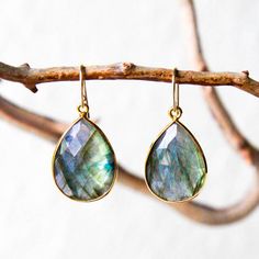 Labradorite Earrings  Labradorite Jewelry  Teardrop Earrings Elegant Everyday Labradorite Earrings, Elegant Labradorite Earrings For Everyday Wear, Elegant Labradorite Teardrop Earrings, Faceted Pear-shaped Earrings For Gift, Elegant Teardrop Labradorite Earrings, Everyday Teardrop Gemstone Earrings, Elegant Labradorite Drop Earrings, Teardrop Labradorite Earrings, Everyday Gemstone Drop Earrings