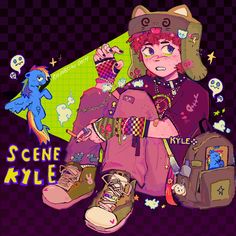 Scene Kyle, Toy Bonnie, Kyle Broflovski, South Park Characters, South Park Fanart