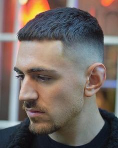 Mens Cropped Hair, Crew Cut Hair, Hipster Haircuts For Men, Short Cropped Hair, Edgars Haircut, Crop Haircut, Crop Hair, Mens Hairstyles Thick Hair