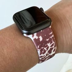 New exclusive western design bands for you Apple Watch! Choose from several designs including the popular Yellowstone series. Made of soft silicone with button closure. Fully adjustable. Fits all series of Apple watches. 38mm/40mm/41mm bands fit the same watch 42mm/44mm/45mm bands fit the same watch S/M fit wrists 5.5" - 7.75" M/L fit wrists 6.5" - 8.75" Watch Bands For Apple Watch, Bands For Apple Watch, Yellowstone Series, Western Designs, Apple Watch 42mm, Apple Watches, Western Design, Apple Watch 38mm, Lace Splicing