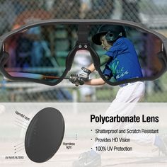 an image of a boy playing baseball in the sun with his sunglasses on and holding a bat