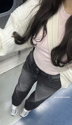 Cute K Fashion, Tracy Saranghoe Outfit, Saranghoe Fits, Tracy Sohn Outfits, Korean Athletic Fashion, Saranghae Tracy Outfits, Saranghoe Tracy Fits, Pink Outfits Korean, Saranghoe Outfits