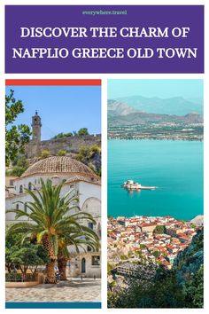 Nafplio, Greece Old Town with historic architecture and scenic coastal view. Nafplio Greece, Neoclassical, Greece Travel, The Mediterranean, Awe Inspiring