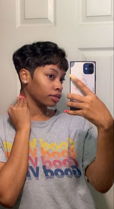 Bowl Short Haircut Black Women, Auntie Hairstyles, Short Relaxed Pixie Black Women, Styling Short Relaxed Hair Black Women, Pixie Cut Shaved Sides Black Women, Short Cut Natural Hair Black Women, Short Hair Black Women Aesthetic, Short Black Hairstyles Pixies, Pixie Styles For Black Women