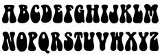 Discover captivating hippie font examples: Explore diverse styles and find inspiration for your creative projects with nostalgic vibes. 1960s Font, 60s Font, Arte Hippy, Hippie Font, Bubble Letter Fonts, 1960s Hippie, Font Bubble, Funky Fonts, Writing Fonts