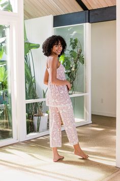 YALA's Iris Pajamas featuring our seasonal Secret Garden Print won't last long! Calming Bedroom, Bedroom Bliss, Sleep Accessories, Bamboo Bedding, Bamboo Pajamas, Garden Print, Secret Garden, Pajama Set, Pajamas