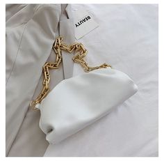 Brand Name: SWDFShape: HobosHandbags Type: Shoulder BagsTypes of bags: Shoulder Crossbody BagsOrigin: CN(Origin)Main Material: PUClosure Type: HaspHardness: SOFTExterior: NONEStyle: FashionModel Number: LYX0615ALining Material: PolyesterOccasion: VersatileGender: WOMENPattern Type: SolidNumber of Handles/Straps: SingleInterior: Interior Key Chain HolderInterior: Interior Zipper PocketInterior: Cell Phone PocketDecoration: NONEItem Type: HandbagsWomen handbags Gender: Women/Girl/Lady/Female/Femin Texture Cuir, Gold Clutch Bag, Thick Gold Chain, Cloud Bag, Soft Leather Bag, Gold Clutch, Quality Handbags, Unique Bags, Chic Handbags