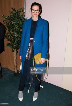 Jenna Lyons attends Rachel Antonoff Presentation during the Fall 2016 New York Fashion Week at Grace Building on February 11, 2016 in New York City. Rachel Antonoff, Mixed Prints, Save Outfits, Jeanne Damas, February 11