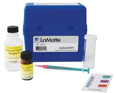 the lab kit contains two vials, an empty container and a test tube