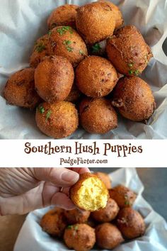 there are several different types of hush puppies